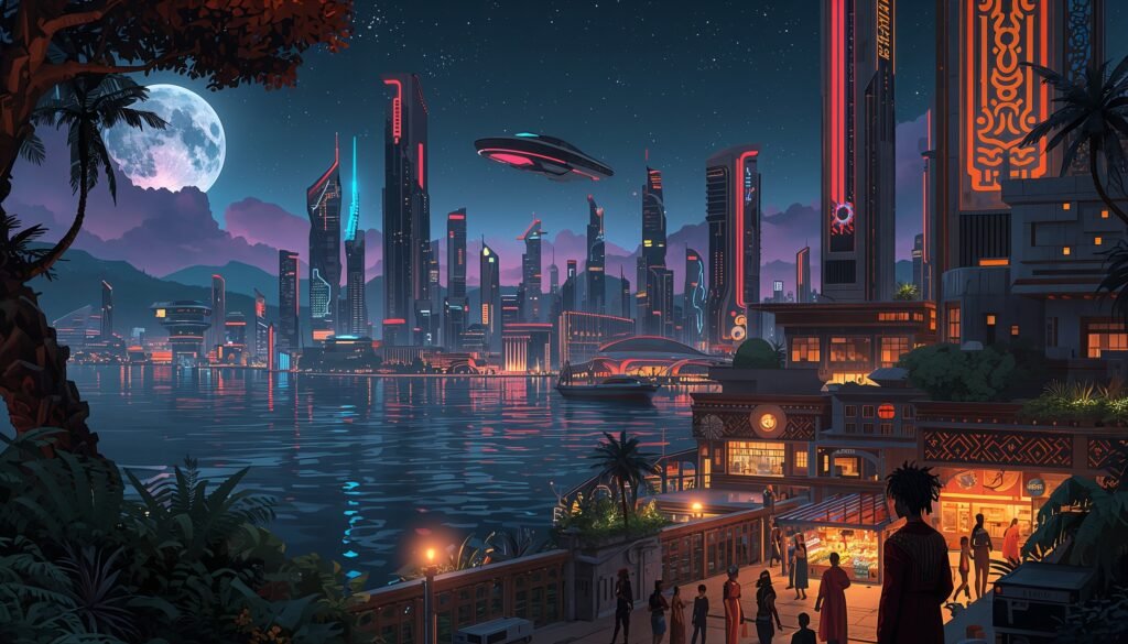 Black Panther Afrofuturism